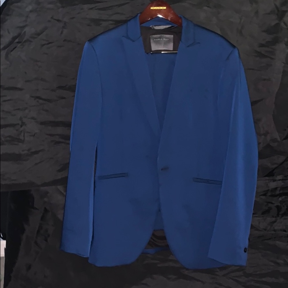 Zara Man Suit Jacket + Pants